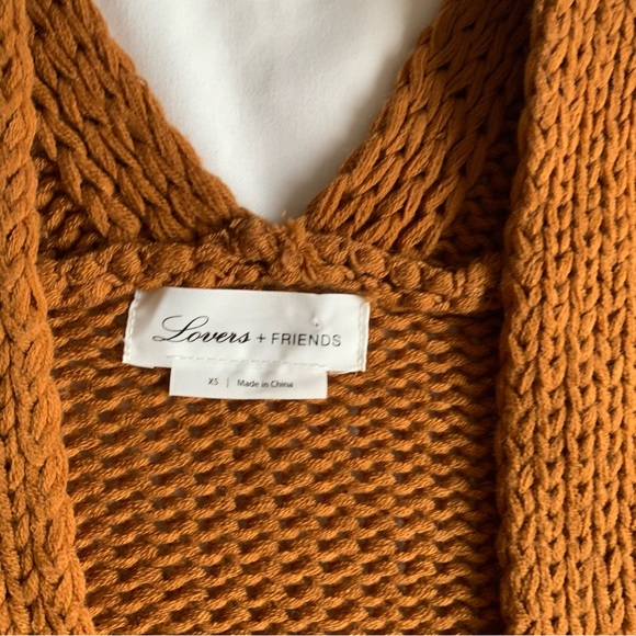 Lovers and Friends Knit Wool Blend Longline Cardigan - Picture 4 of 6